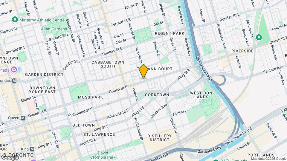428-430 Queen St E Map and Location Details