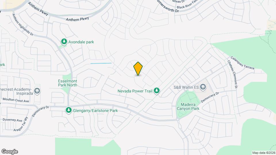 2635 Solera Moon Dr Map and Location Details