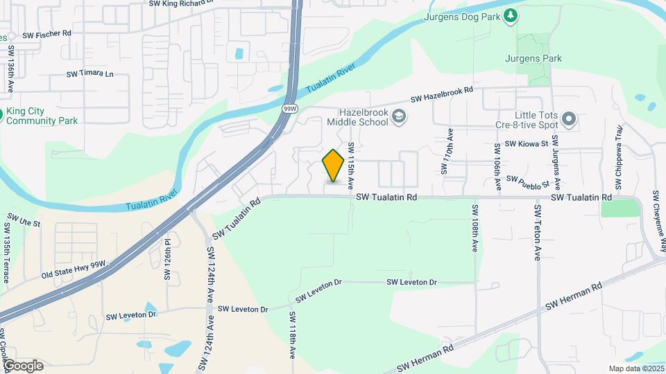 17987 SW 115th Ave Map and Location Details