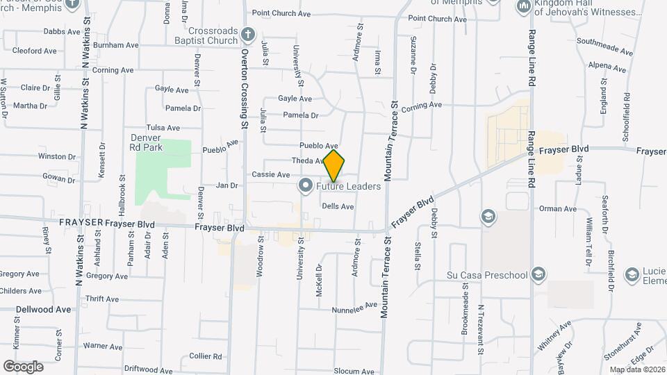 2278 Arlene Ave Mapa y Detalles de la Ubicación