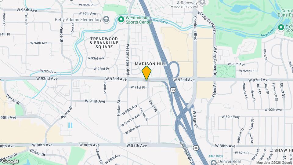 9195 Eaton St Mapa y Detalles de la Ubicación