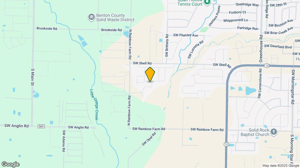 3902 SW Grey Hawk Dr Map and Location Details