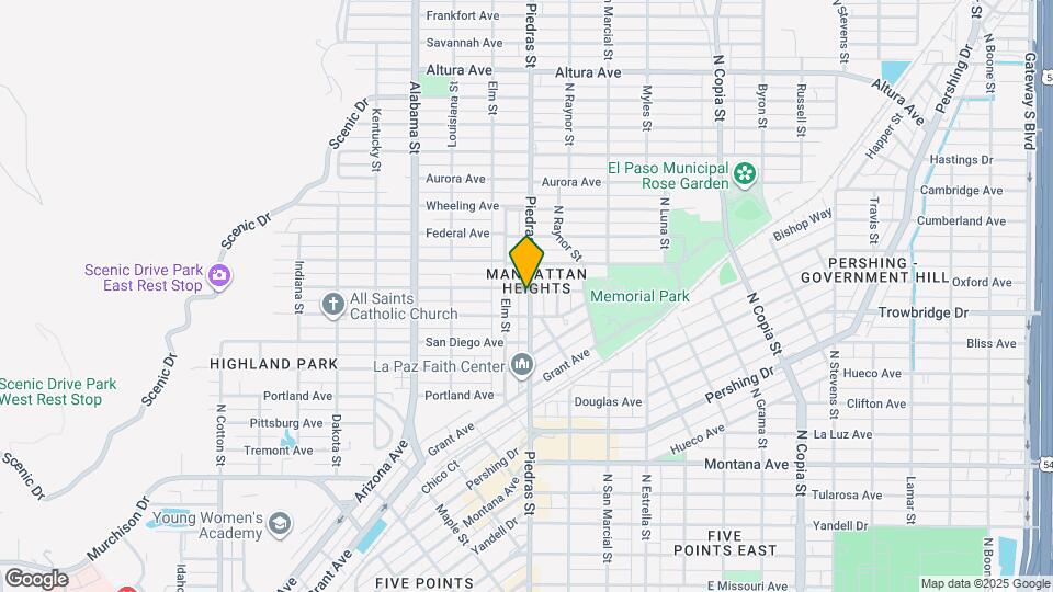 2816 Silver Ave Map and Location Details