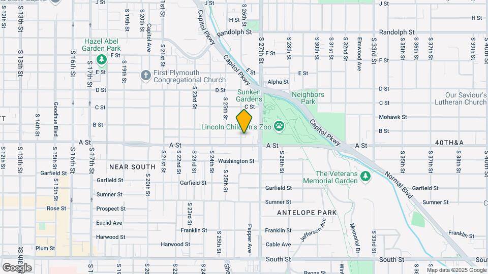 1310 S 26th St Map and Location Details