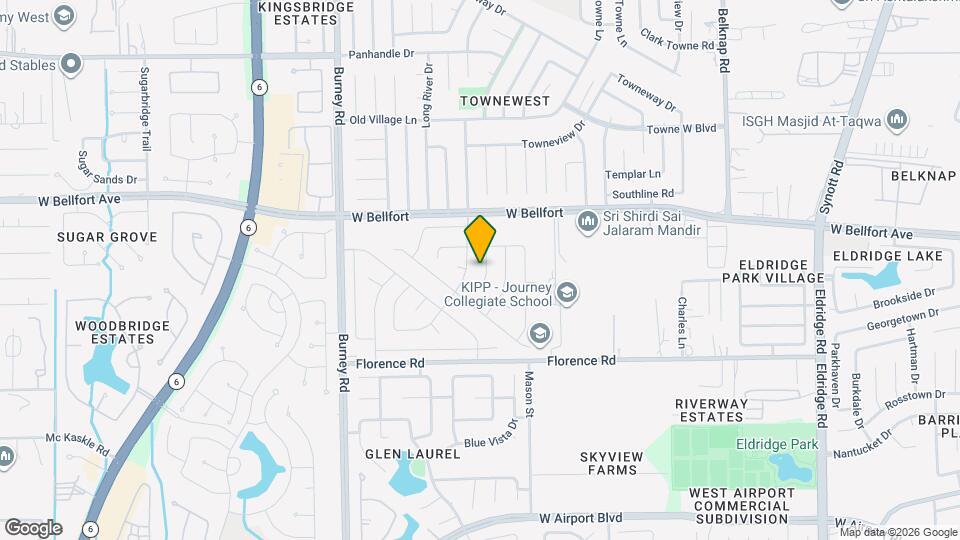 10722 Highland Woods Dr Map and Location Details