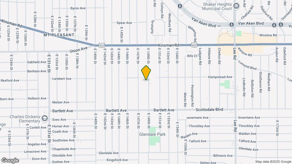 3638 E 149th St Mapa y Detalles de la Ubicación