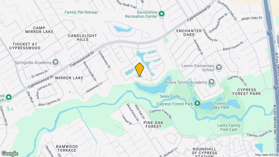 18531 Duke Lake Dr Map and Location Details