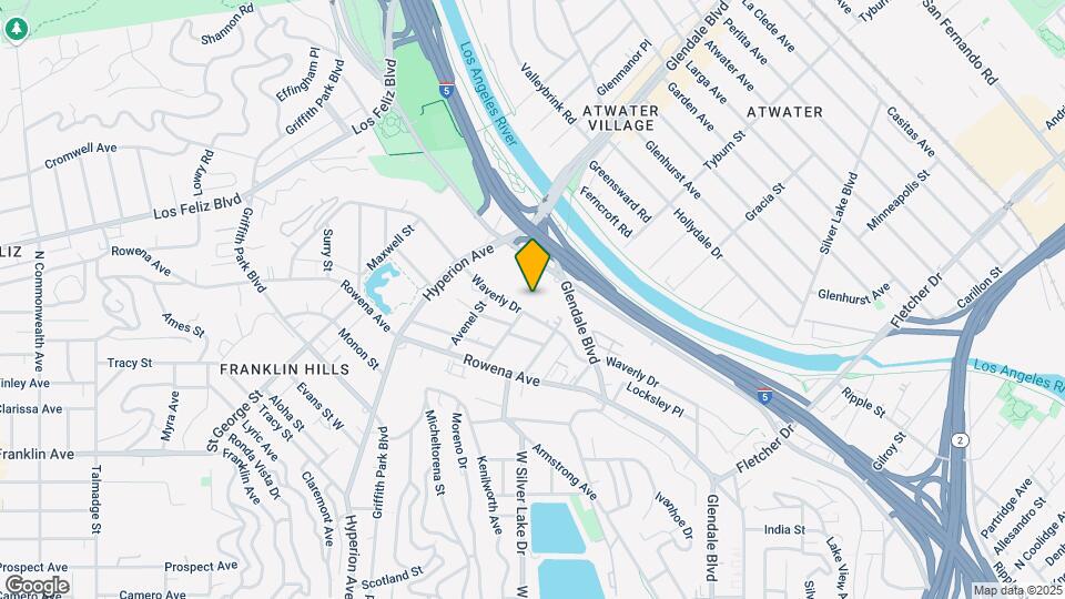 2929 Waverly Dr Map and Location Details
