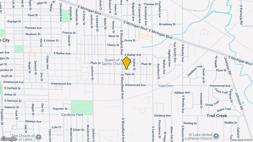 625 Faulkner St Map and Location Details