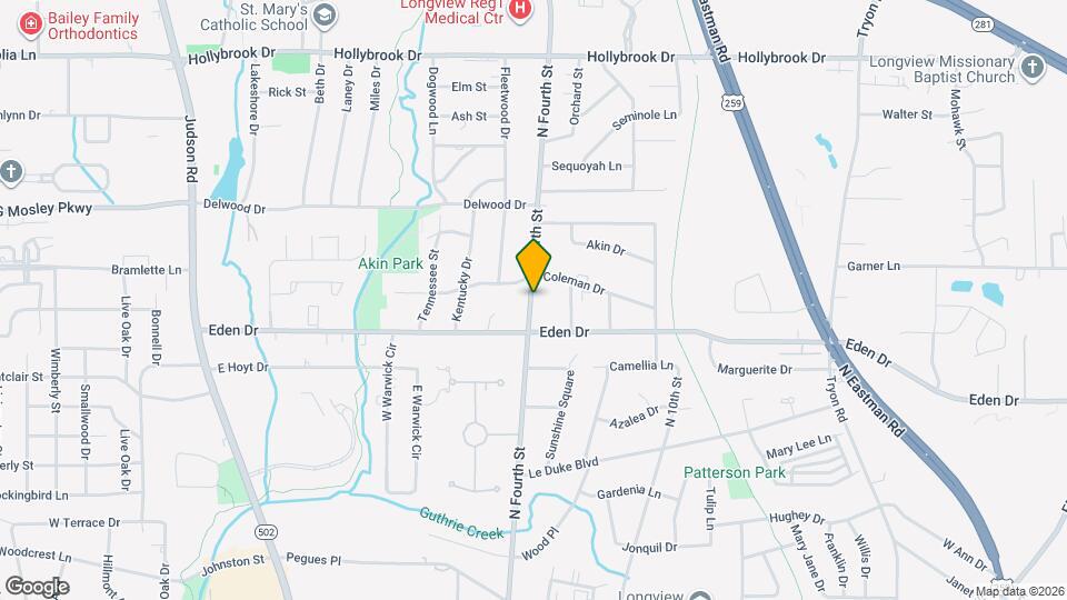 2206 Fourth St Map and Location Details