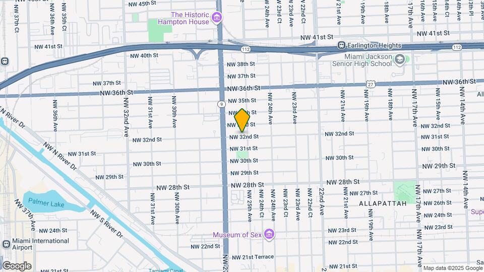 2523 NW 32nd St Map and Location Details