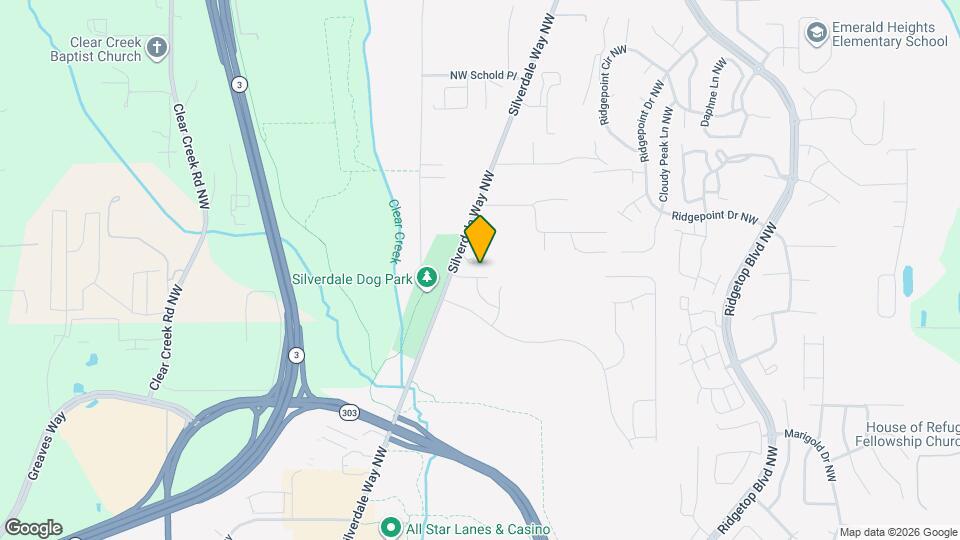 2206 Convoy Ct NW Map and Location Details