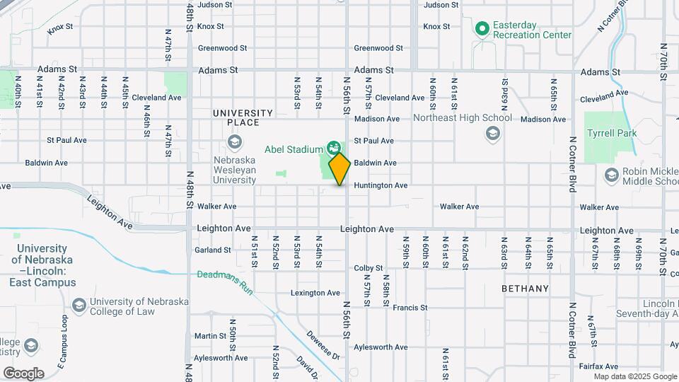 5451 Huntington Ave Map and Location Details