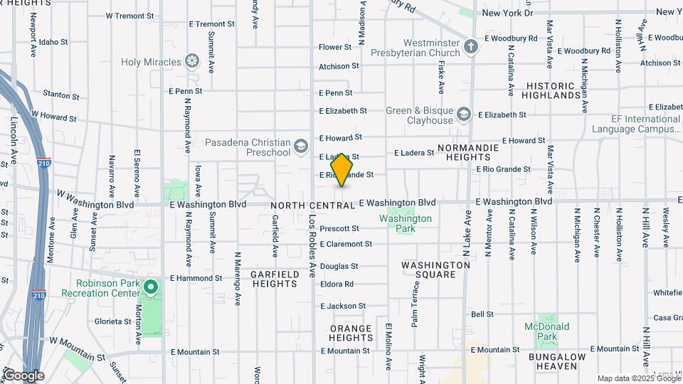 517 E Washington Blvd Map and Location Details