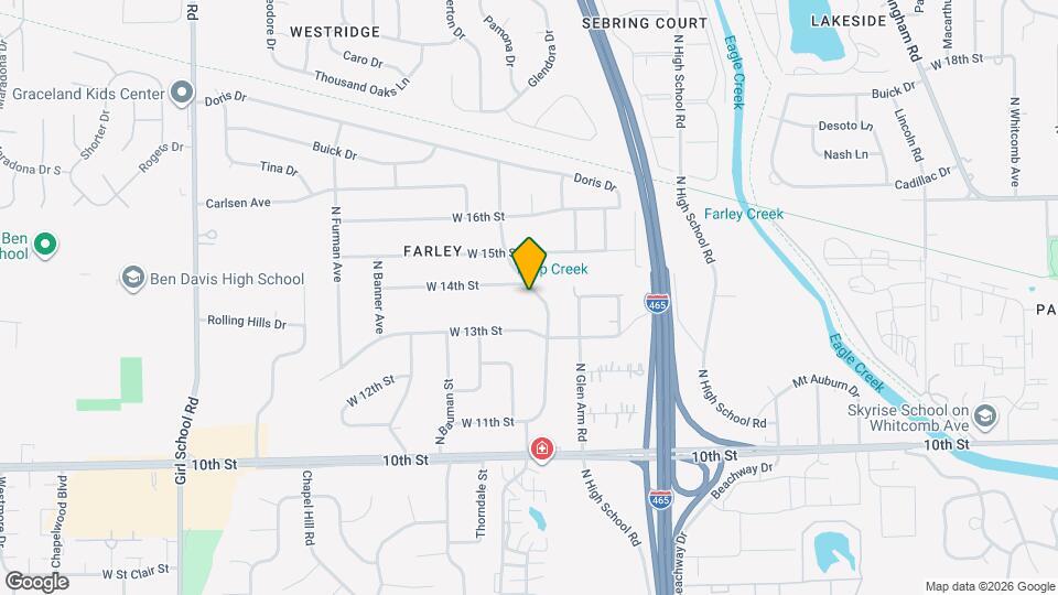 1370 Farley Dr Map and Location Details