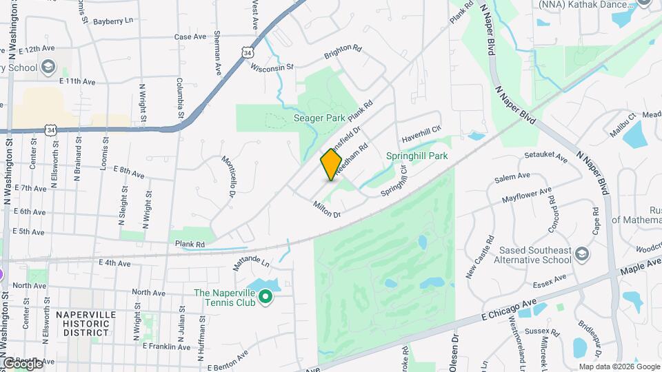 1118 Needham Rd Map and Location Details