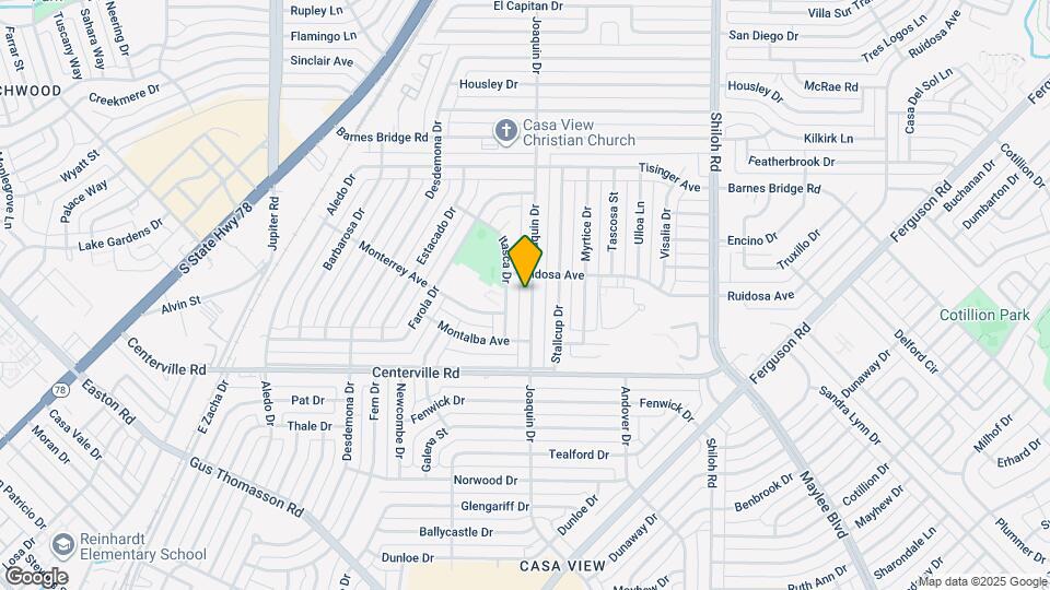 10913 Joaquin Dr Map and Location Details