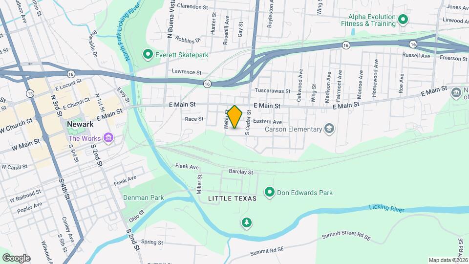 336 Washington St Map and Location Details