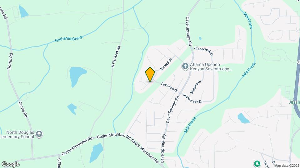 1414 Waterton Trail Mapa y Detalles de la Ubicación