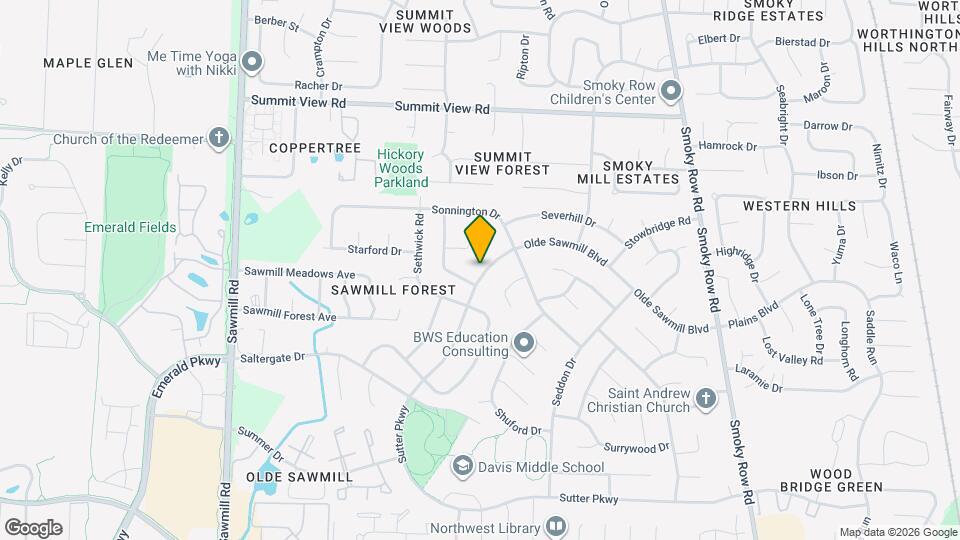 2356 Olde Sawmill Blvd Map and Location Details