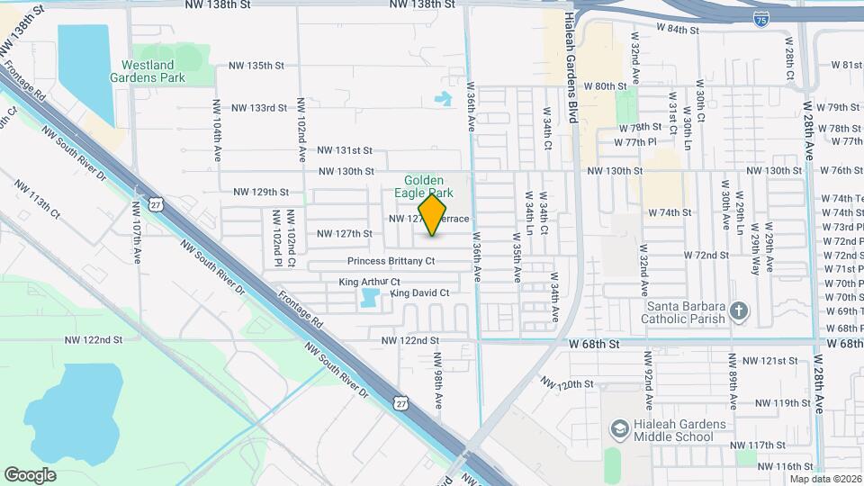 9775 NW 126th Terrace Mapa y Detalles de la Ubicación