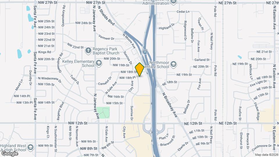 1844 Sunrise Dr, Unit 6309 Map and Location Details