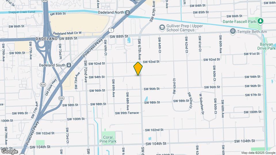 6710 SW 94th St Mapa y Detalles de la Ubicación