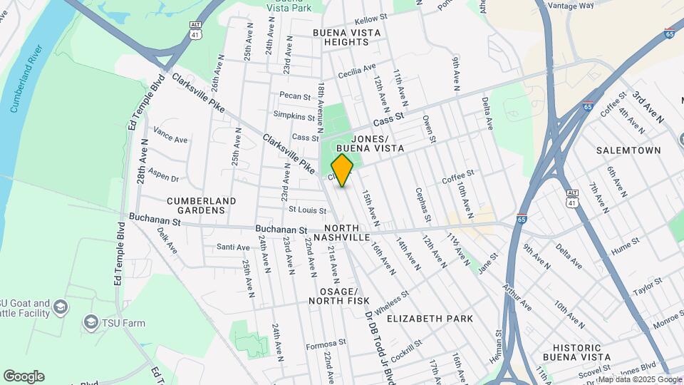 1833 16th Ave N Map and Location Details