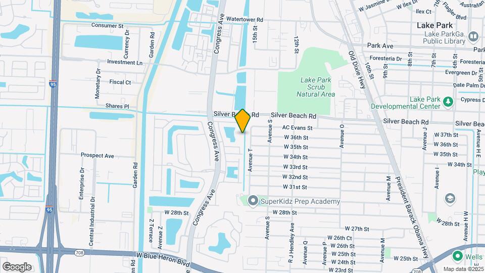 3616 Oleander Terrace Mapa y Detalles de la Ubicación