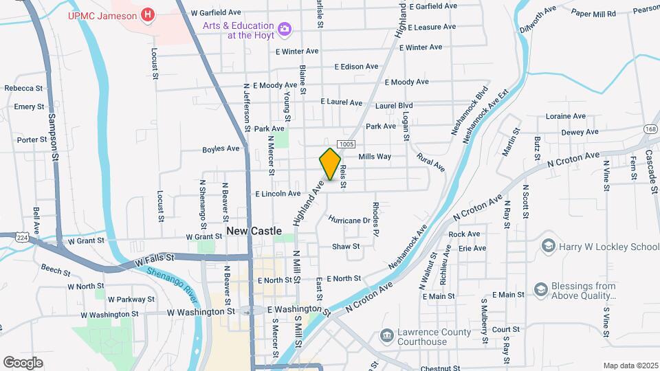 215 E Lincoln Ave Mapa y Detalles de la Ubicación
