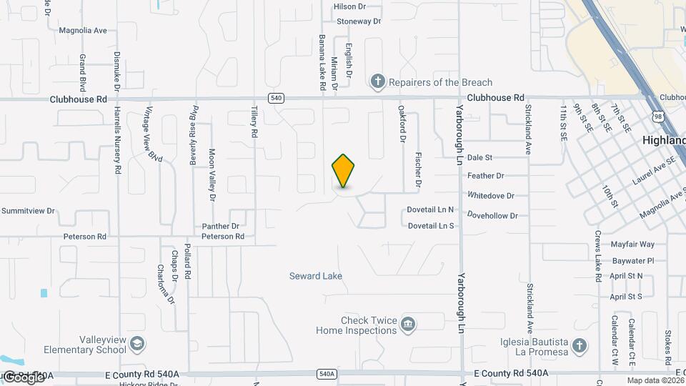 3476 Longview Ln Map and Location Details