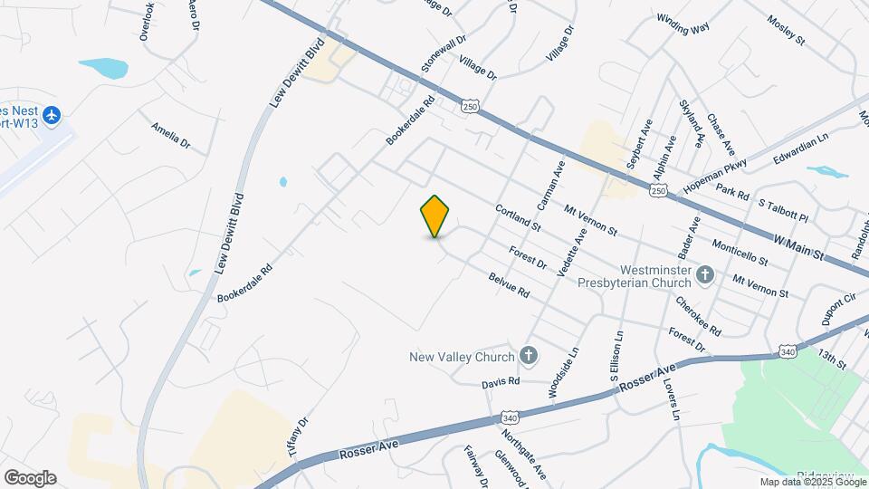 2440 Belvue Rd Map and Location Details