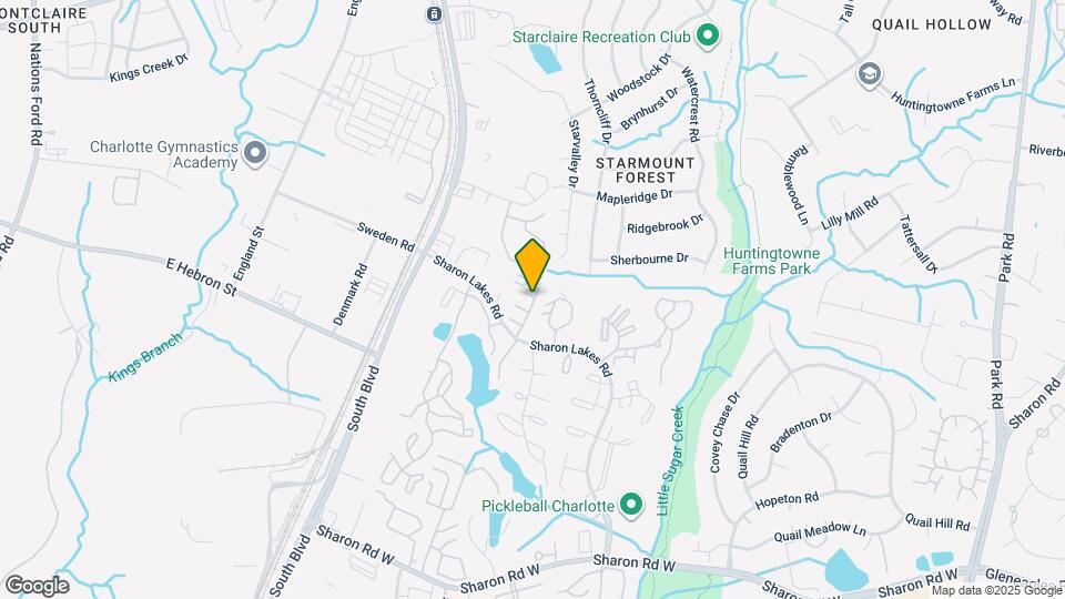 2121 Lennox Square Rd Map and Location Details