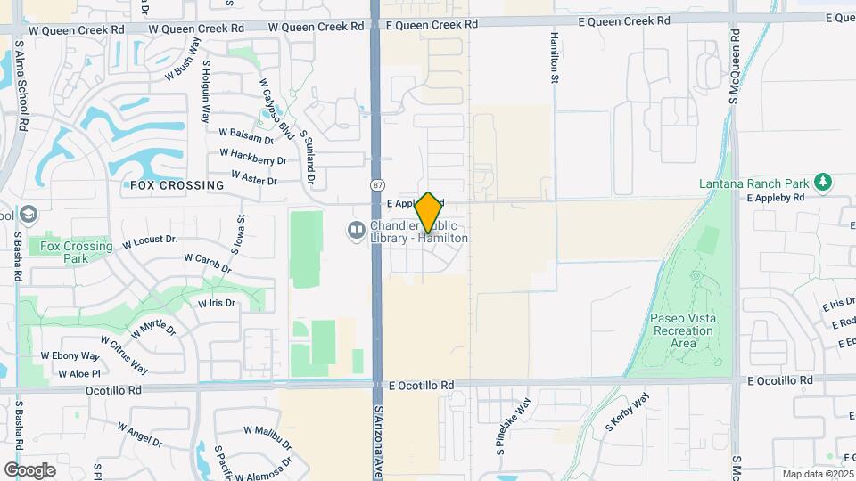 3575 S Jasmine Dr Map and Location Details