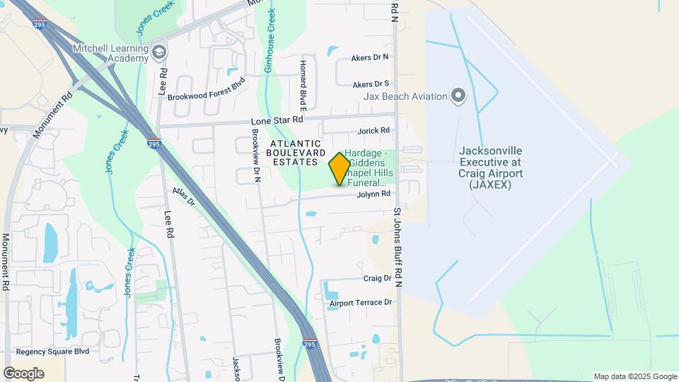 10535 Jolynn Rd Map and Location Details