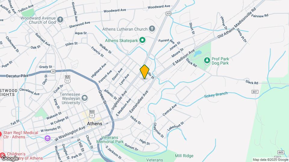 12 Walcon Ln-Unit -8 Athens, TN 37303 Mapa y Detalles de la Ubicación