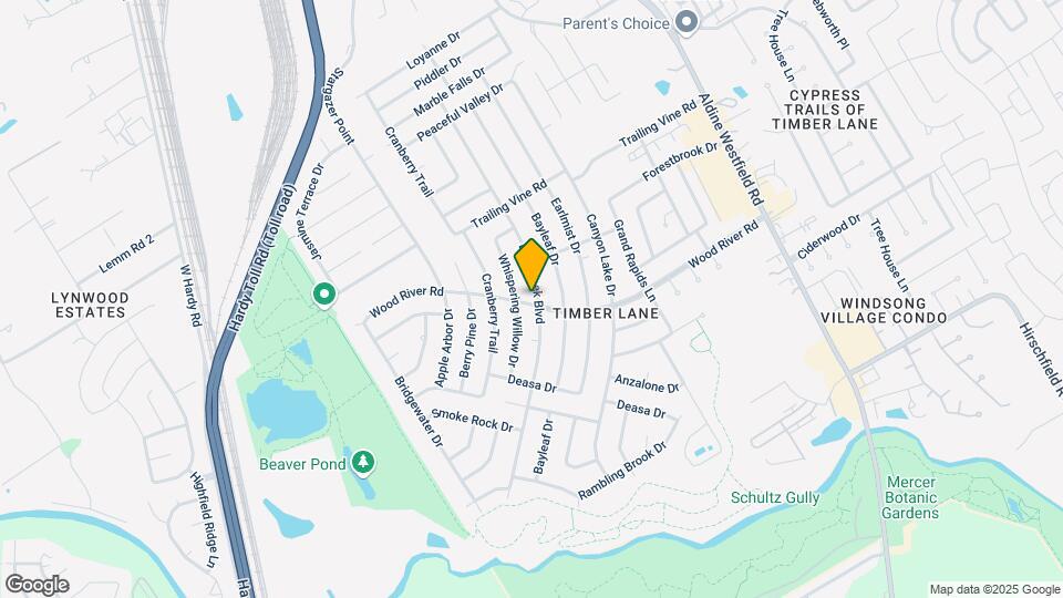 23207 Briarcreek Blvd Map and Location Details
