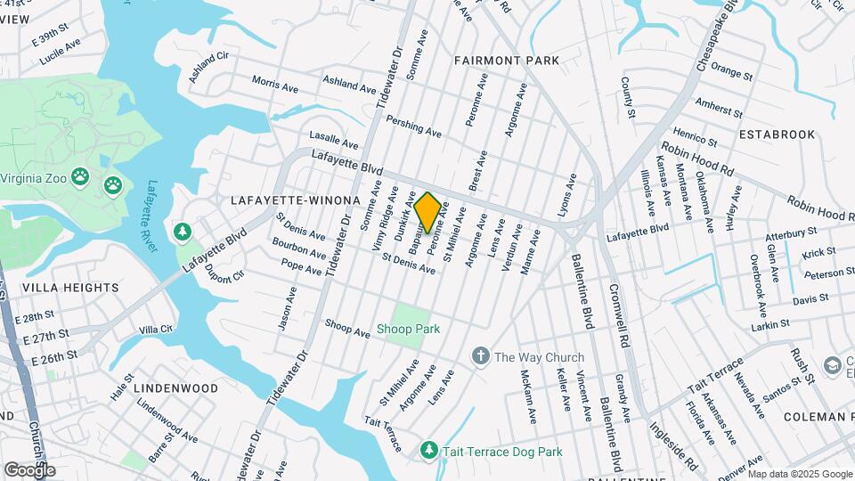3027 Peronne Ave Map and Location Details