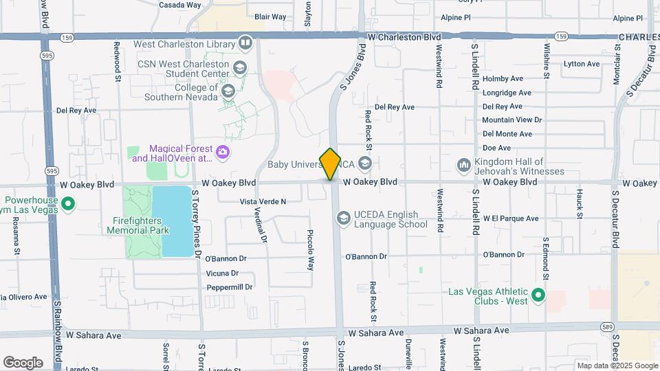 6101 Oakey Blvd Map and Location Details