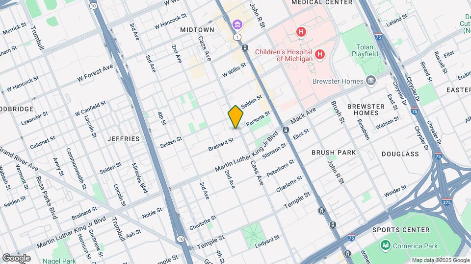 Gandhi McMahon Apartments Mapa y Detalles de la Ubicación