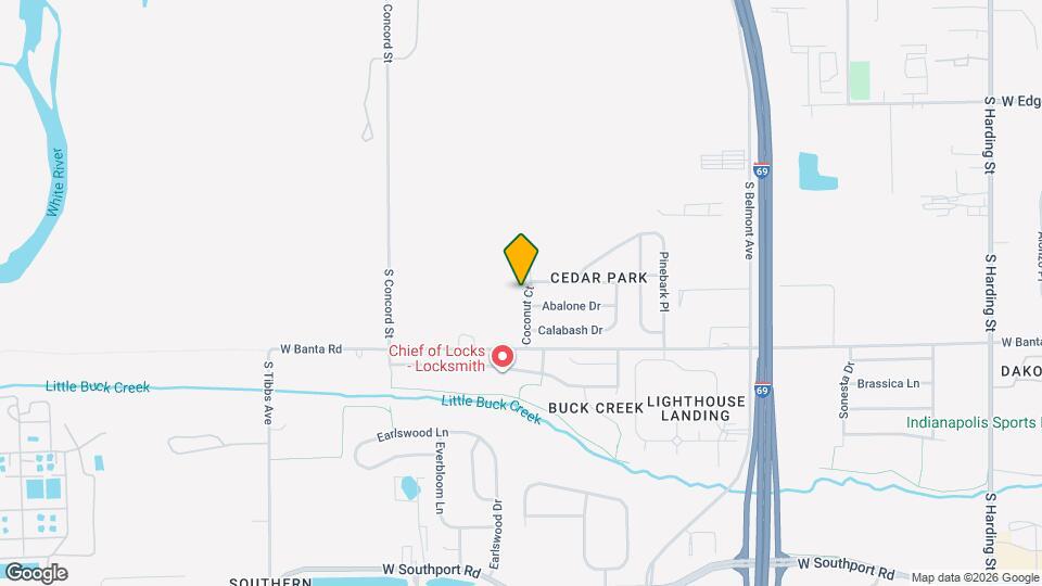 6354 Coconut Ct Mapa y Detalles de la Ubicación