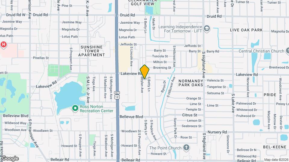 1319 Boylan Ave Map and Location Details