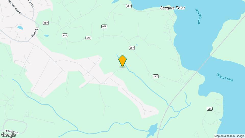 100 Aquia Bay Ave Map and Location Details