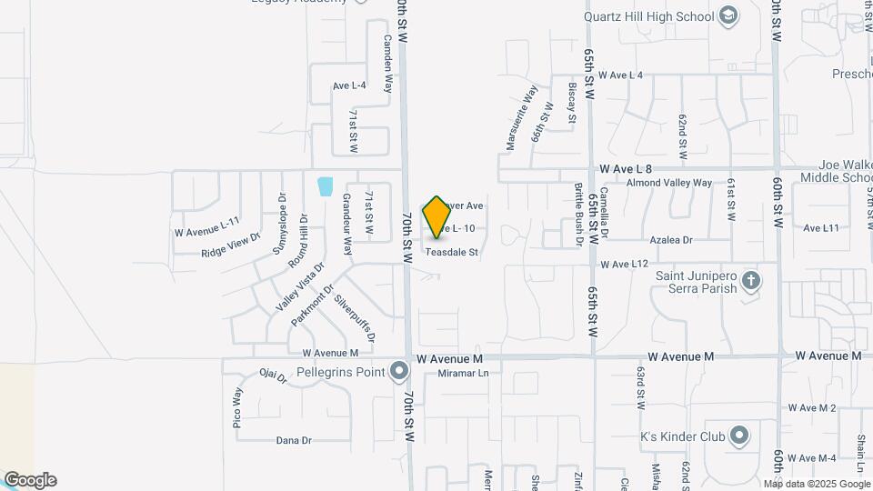 6819 Teasdale St Map and Location Details