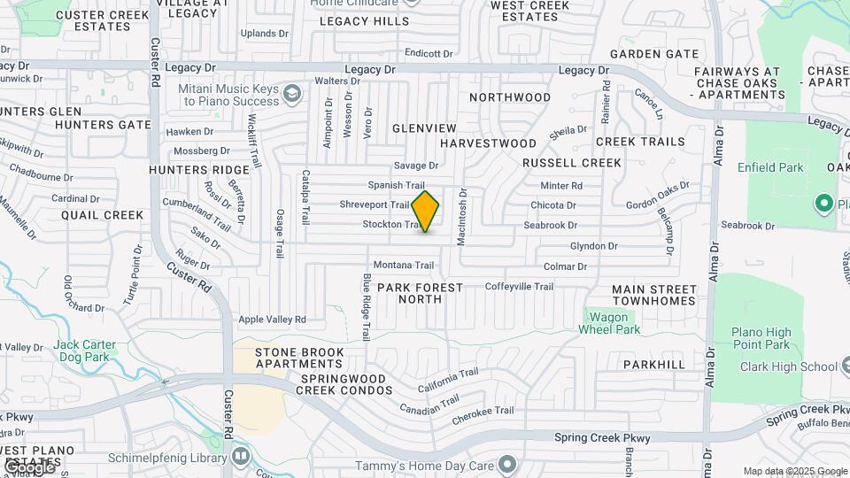 1613 Cumberland Trail Map and Location Details