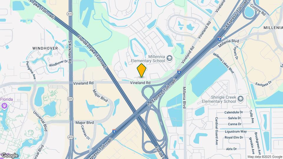 5429 Vineland Rd Map and Location Details