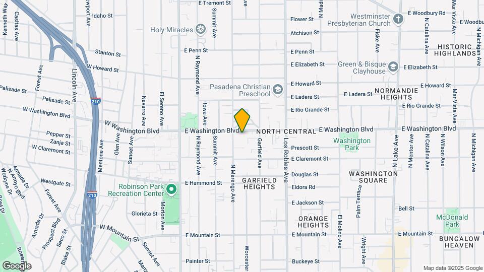 254 E Washington Blvd Map and Location Details