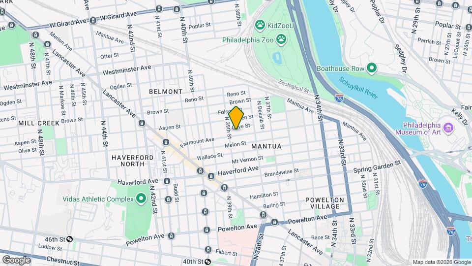 3855 Fairmount Ave Map and Location Details