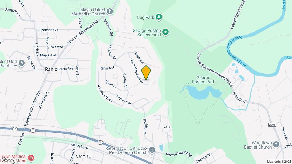 4421 Stone Mountain Dr Map and Location Details