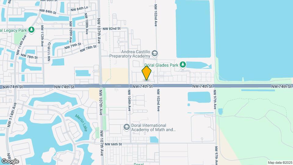 10250 NW 74th Ter Map and Location Details